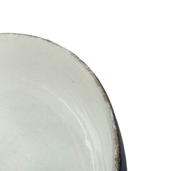 Kansai Fine China Japan Gold Rim Orange Leaves Rice Bowls Lot Of 3 Blue White - Picture 9 of 12